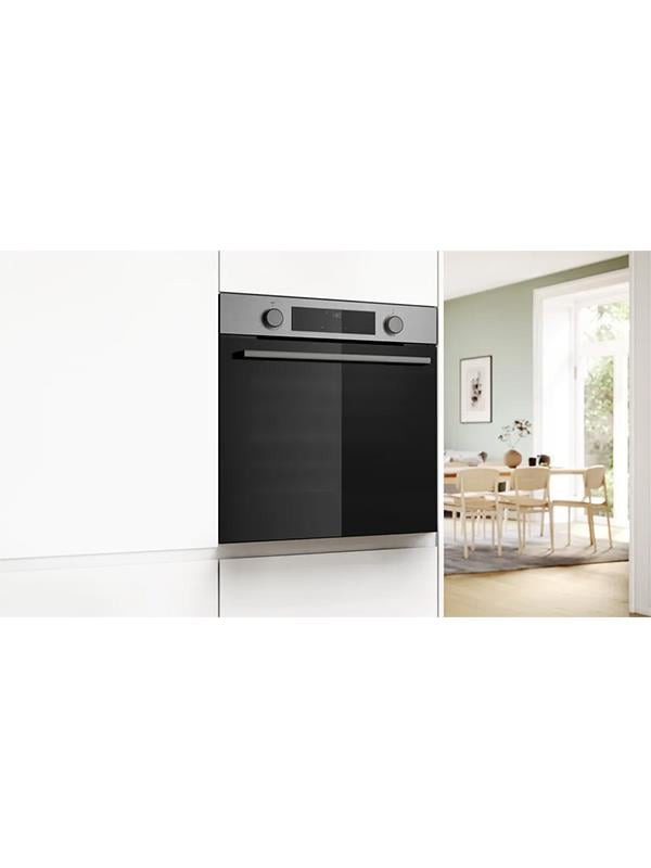 Bosch HUA717BR0T Destekli Ankastre Fırın Inox
