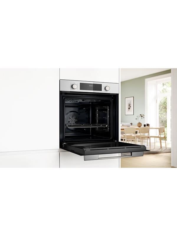 Bosch HUA717BV0T Buhar Destekli Ankastre Fırın Beyaz