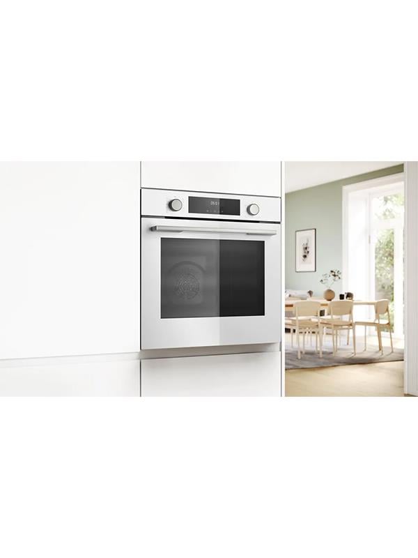 Bosch HUA717BV0T Buhar Destekli Ankastre Fırın Beyaz