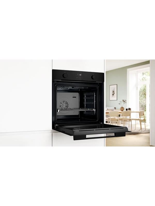 Bosch HUA736EA0T Buhar Destekli Ankastre Fırın Siyah