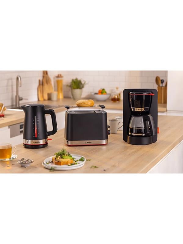 Bosch TWK4M223 1.7 lt. Kettle Siyah