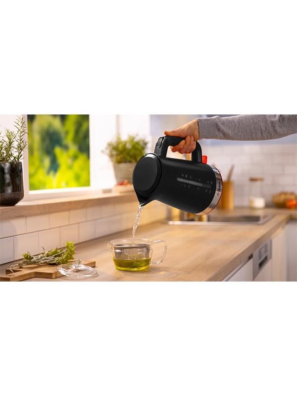 Bosch TWK4M223 1.7 lt. Kettle Siyah