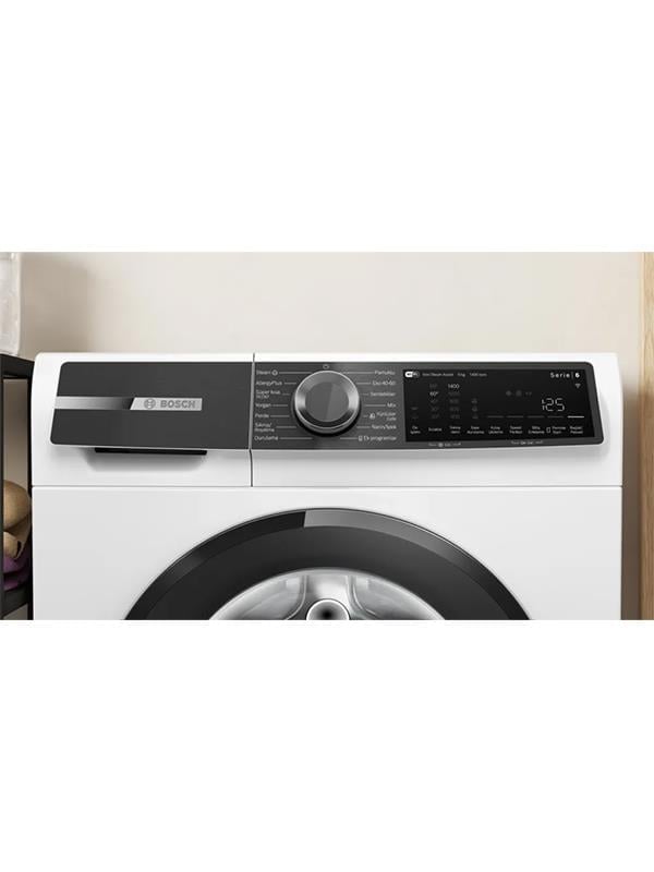 Bosch WGK244Z0TR 9 Kg 1400 Devir Home Connect Çamaşır Makinesi Beyaz