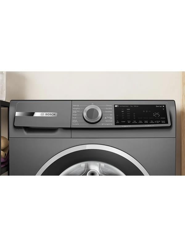 Bosch WGK264ZRTR 11 Kg 1400 Devir Home Connect Çamaşır Makinesi Antrasit