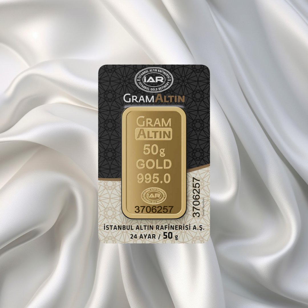 50 GR 24 AYAR İAR GRAM ALTIN