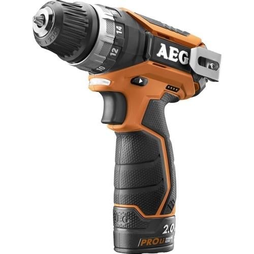Aeg BS 12 C2 LI Çift Akülü Matkap (Lithium ion 12 V; 2.0 Ah)