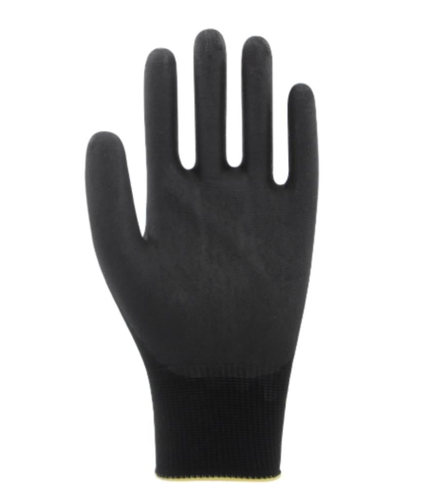 Beybi PN Zebra Kırmızı Siyah Polyester Örme Nitril Eldiven No: 9- 288 Çift