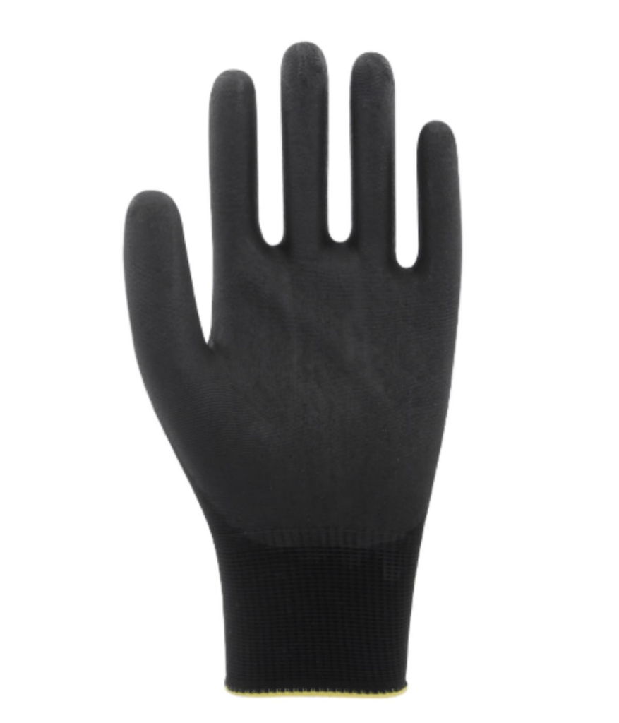 Beybi PN Zebra Kırmızı Siyah Polyester Örme Nitril Eldiven No: 10- 288 Çift