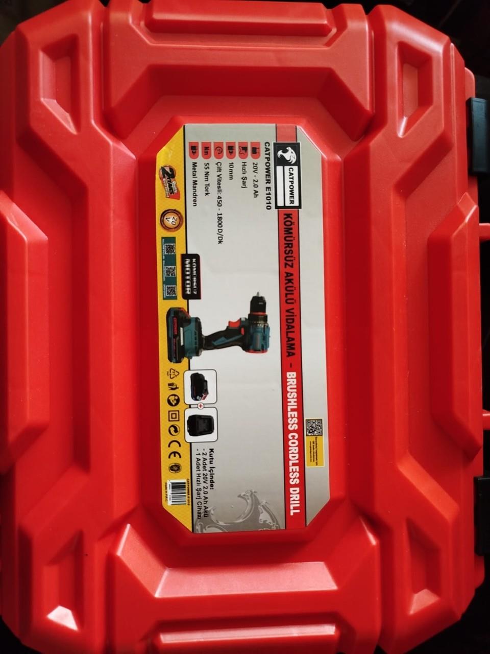 CatPower E1010 Akülü Vidalama Makinesi