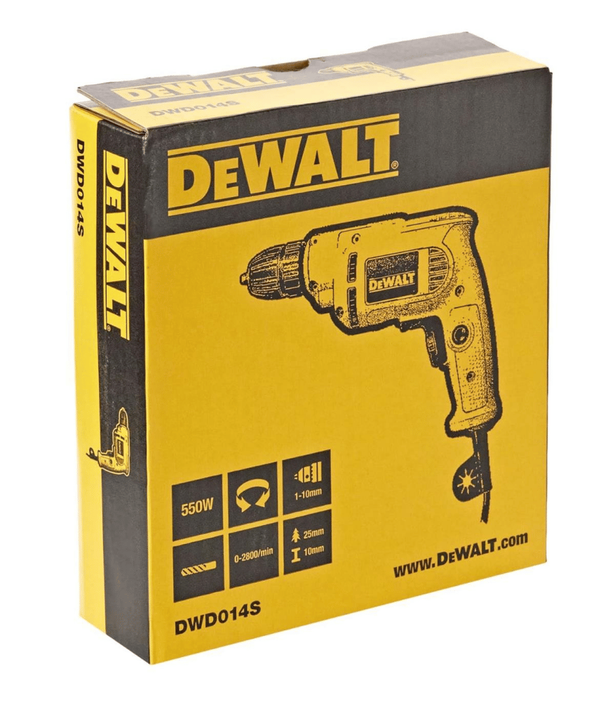 Dewalt 550 W Darbesiz Matkap DWD014S