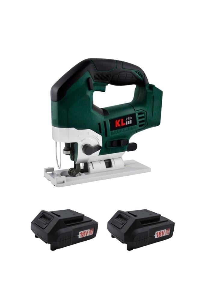 Klpro Kldt18b-20 18volt/2.0 Ah Li-ıon Çift Akülü Kömürsüz Profesyonel Dekupaj Testere