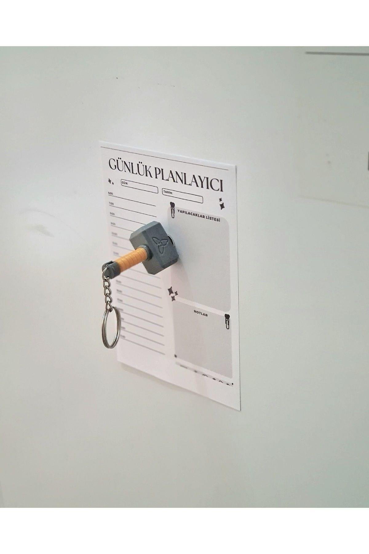 Thor Çekiç Anahtarlık & Buzdolabı Magneti