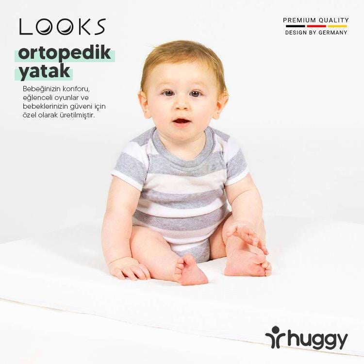  Huggy Looks 5 In 1 Anne Yani Park Yatak Oyun Parkı(Yatak Hediyeli)