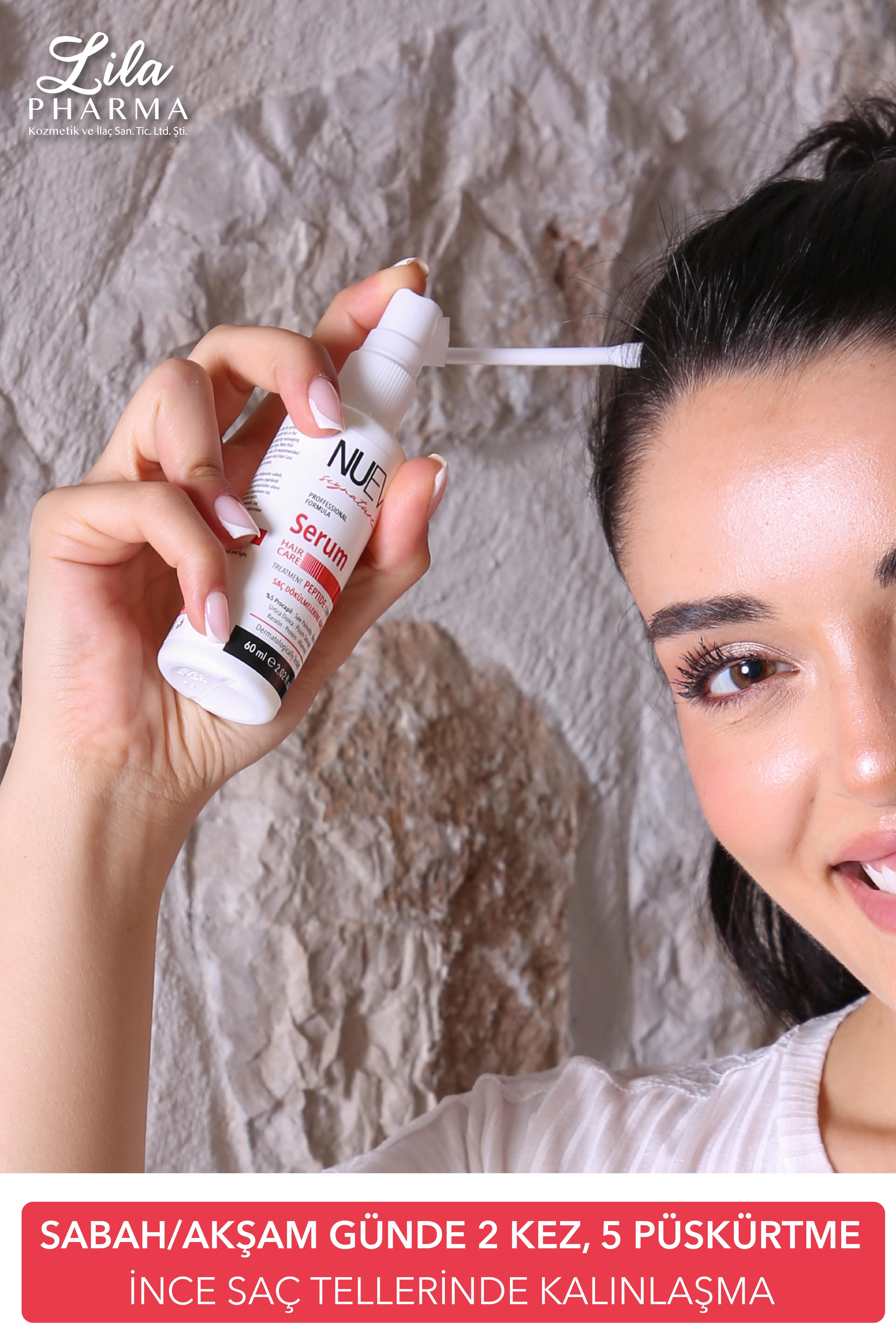 3 Adet Nuevo Signature Saç Dökülmelerine Karşı Saç Ekimi Sonrası %5 Prcocapil Serum