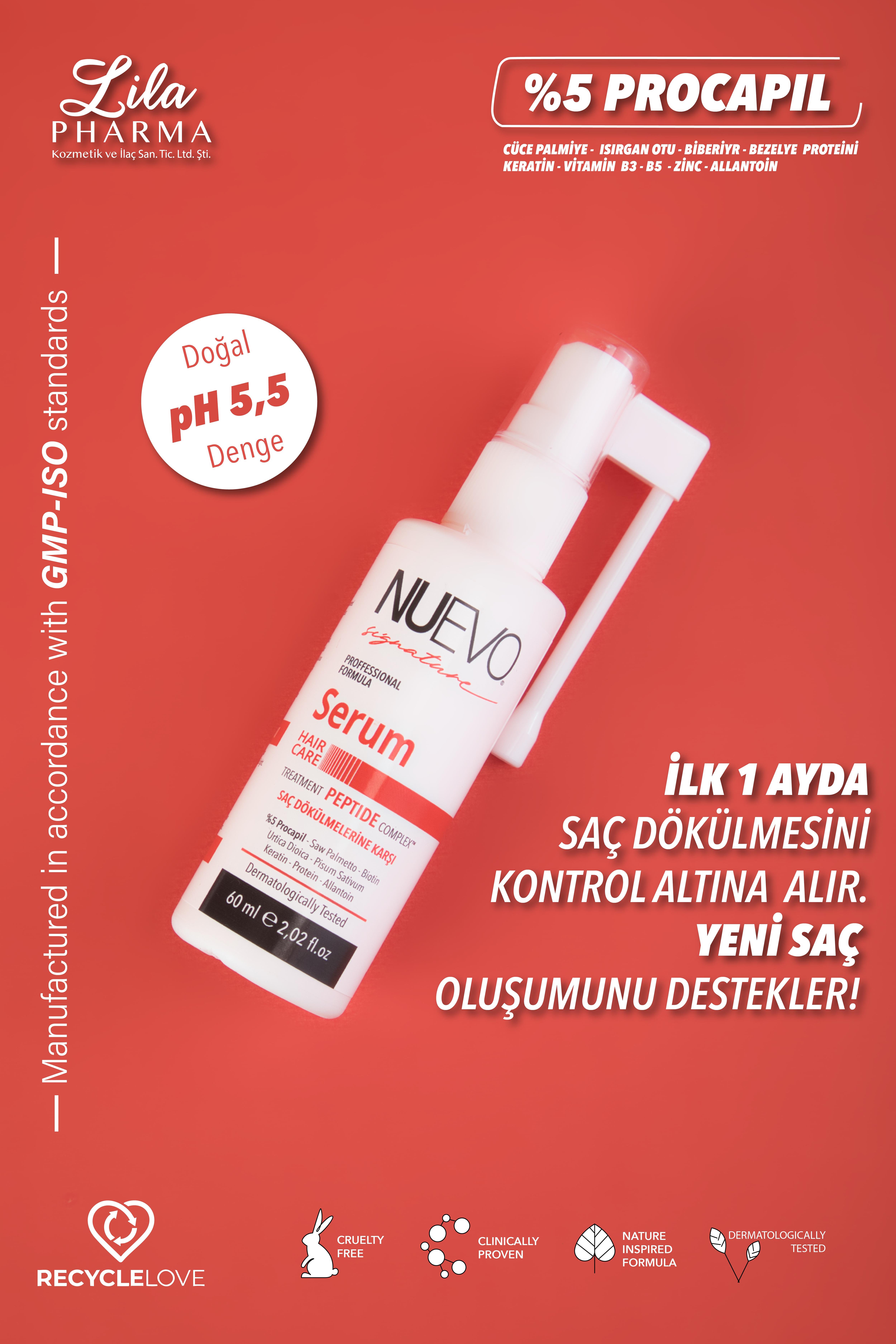 Nuevo Signature Saç Dökülmelerine Karşı Saç Ekimi Sonrası %5 Prcocapil Serum