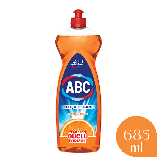 ABC Bulaşık Deterjanı Portakal 685 Ml