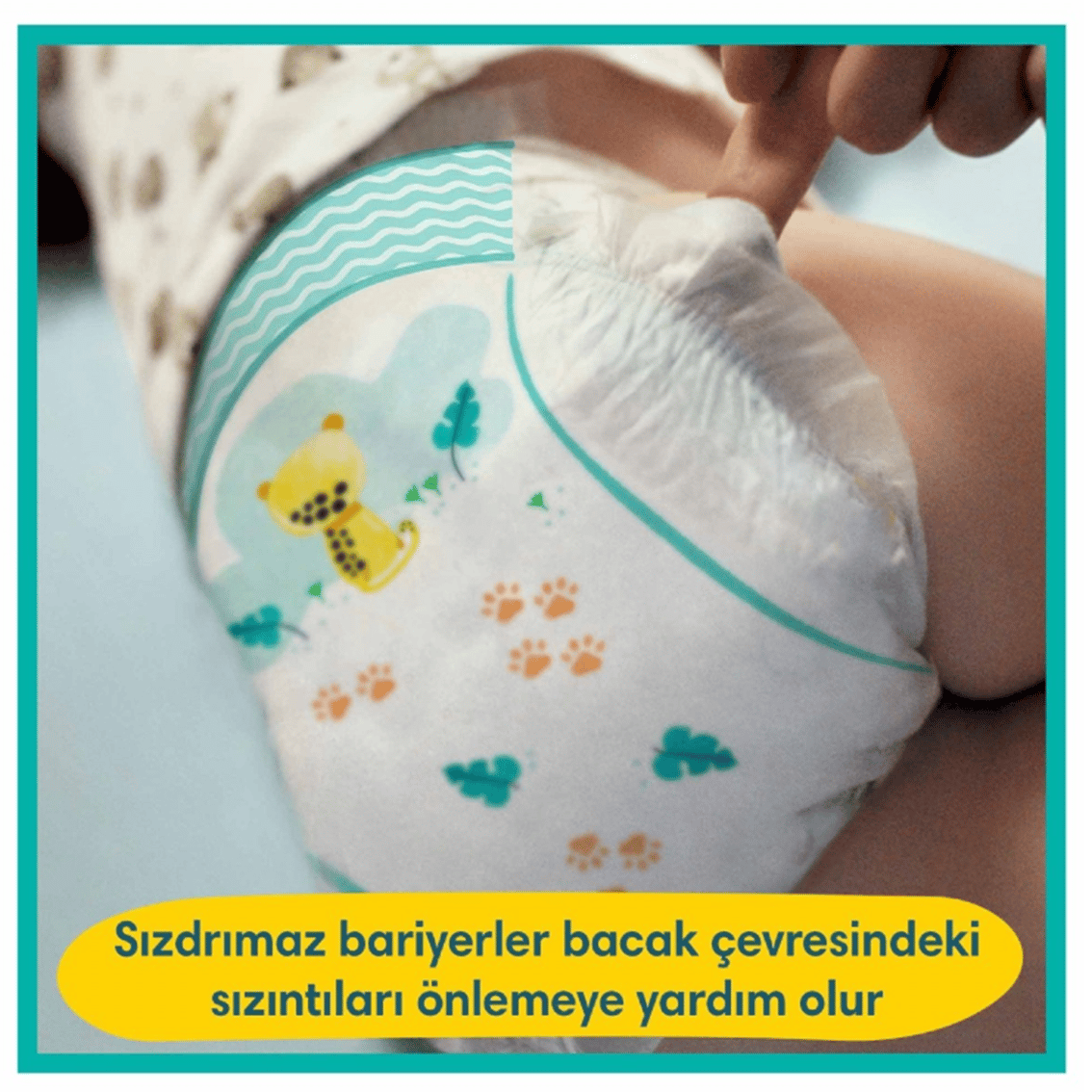 Aktif Bebek 4 Beden Bebek Bezi 54'lü Ekonomik Fırsat Paketi