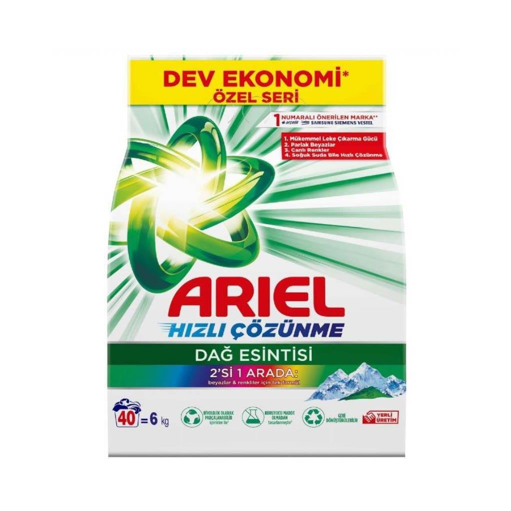 ARİEL AUT 6 KG DAĞ ESİNTİSİ BEYAZ & RENKLİ