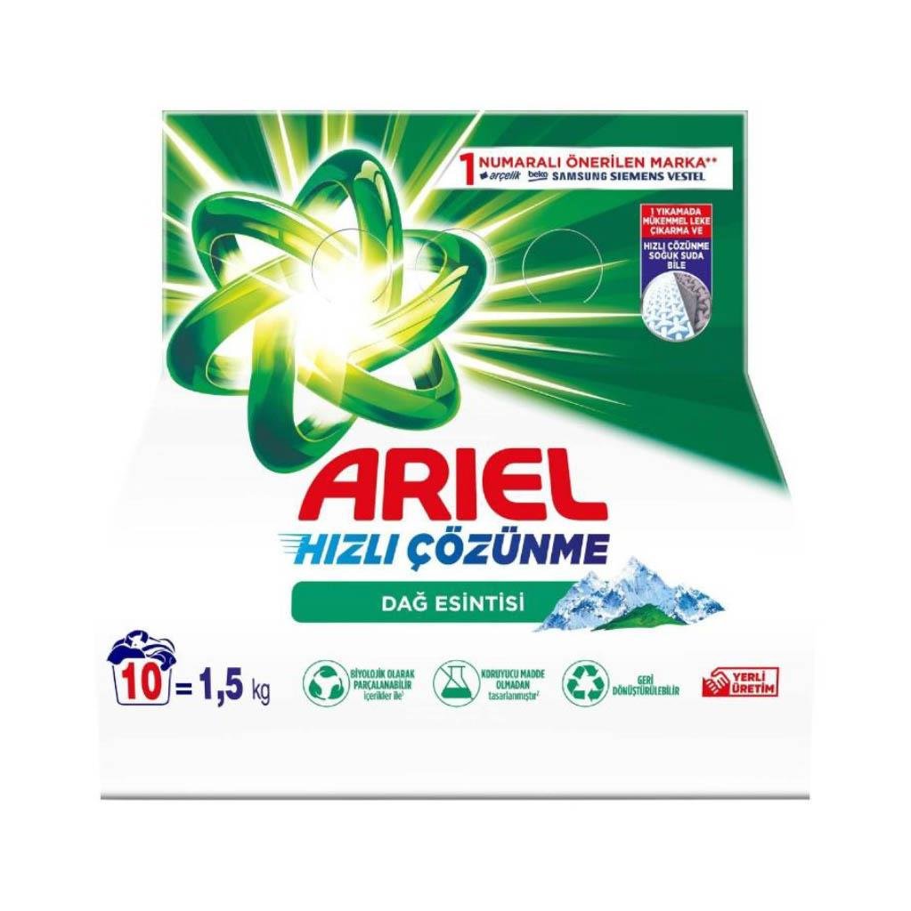 ARİEL DETERJAN AUTO 1,5 KG DAĞ ESİNTİSİ