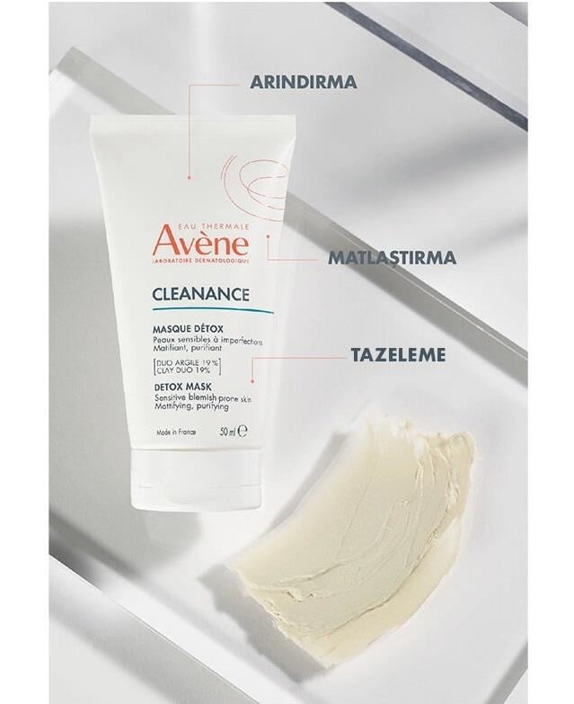 Avene Cilt Bakımı Cleanance Maske Matlaştırıcı ve Arındırıcı 50ML