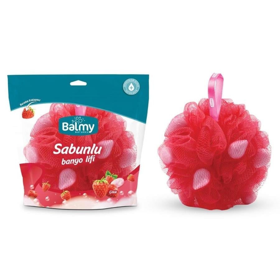 Balmy Sabunlu Banyo Lifi Çilek