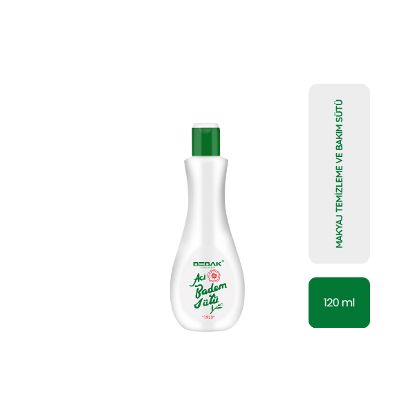 Bebak Acı Badem Sütü Küçük Şişe 120 Gr