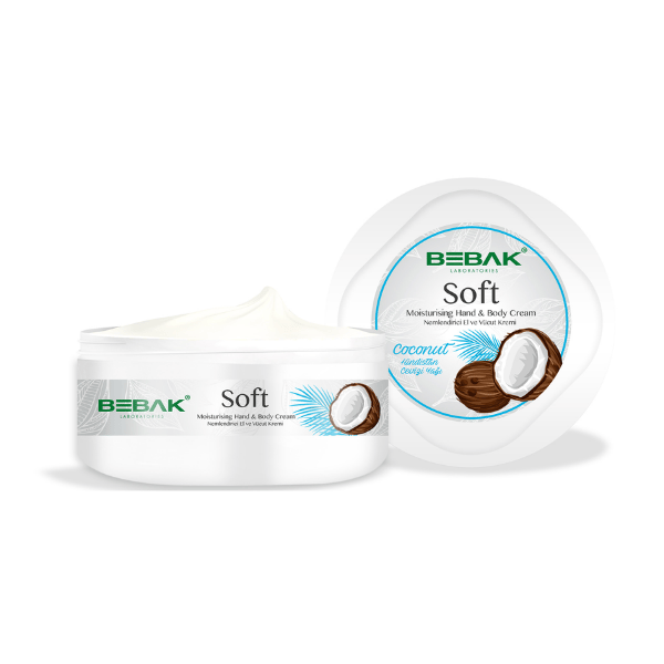 Bebak Soft Nemlendirici Bakım Kremi Hindistan Cevizi Yağlı 300 Ml