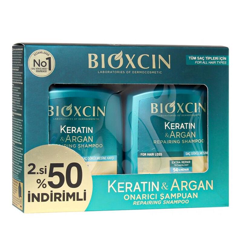 Bioxcin Keratin ve Argan Onarıcı Şampuan 2x300ml