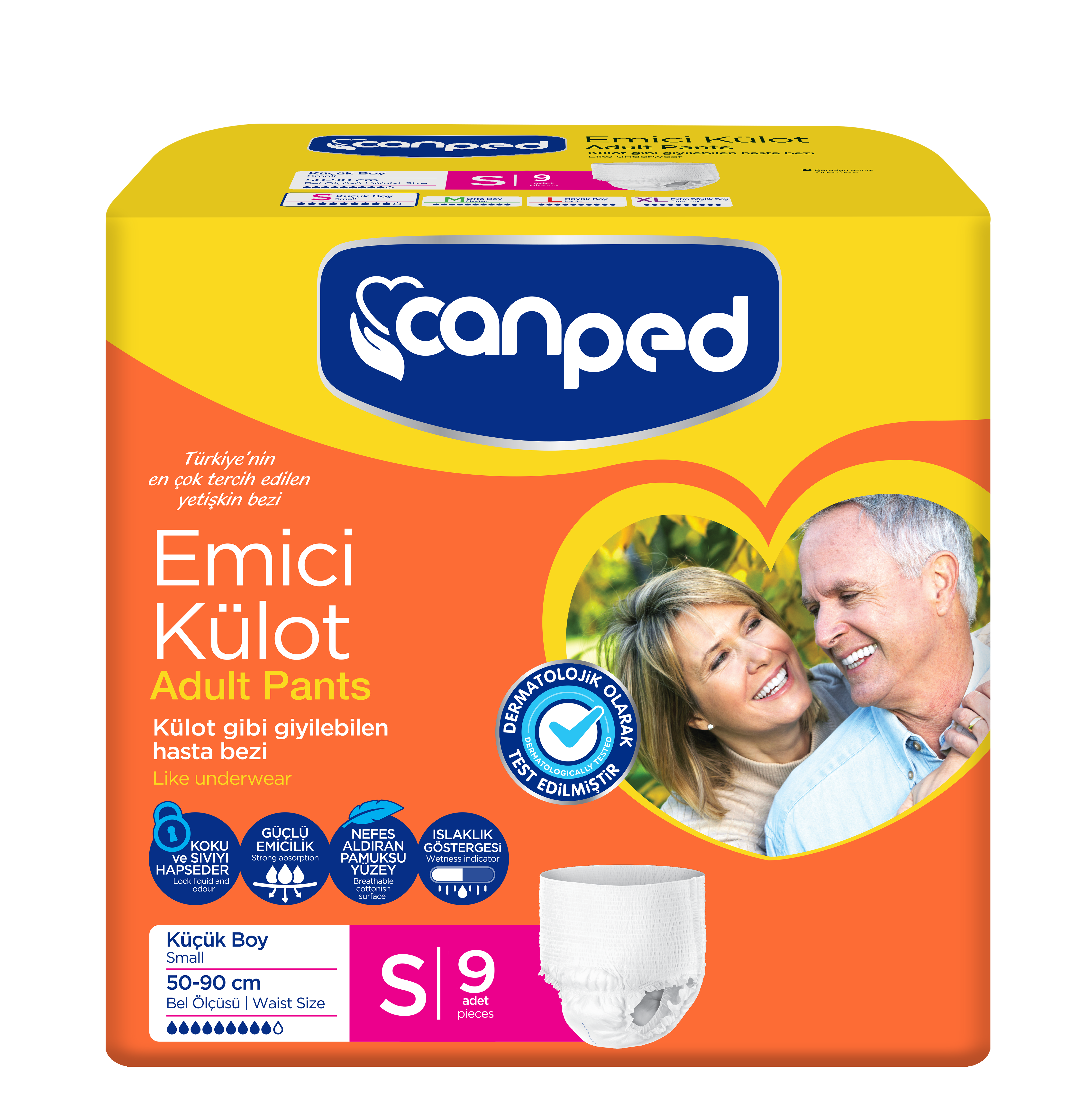 CANPED EMİCİ KİLOT KÜÇÜK 9'LU