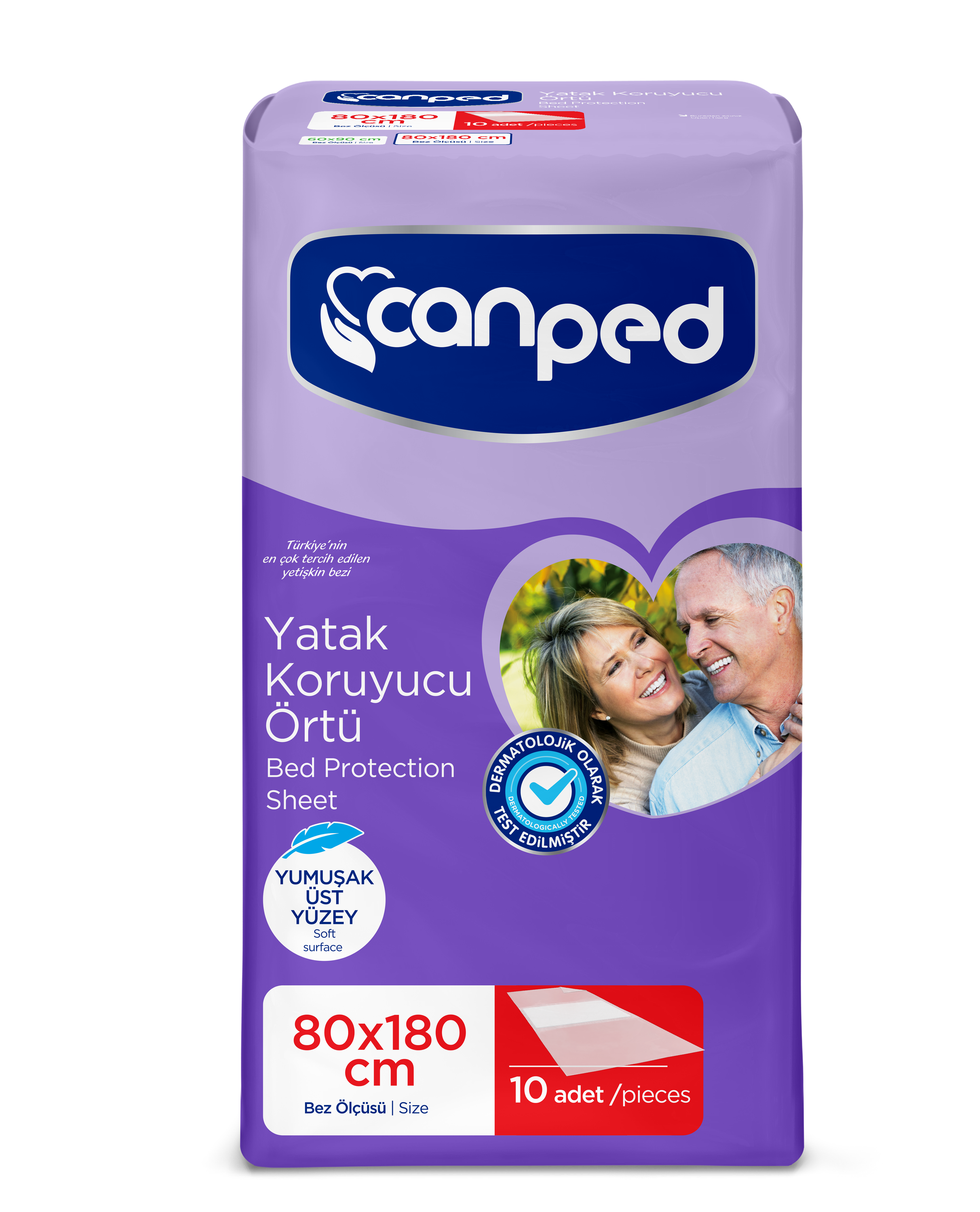 CANPED YATAK KORUYCU ÖRTÜ NÜYÜK BOY 80*180 CM