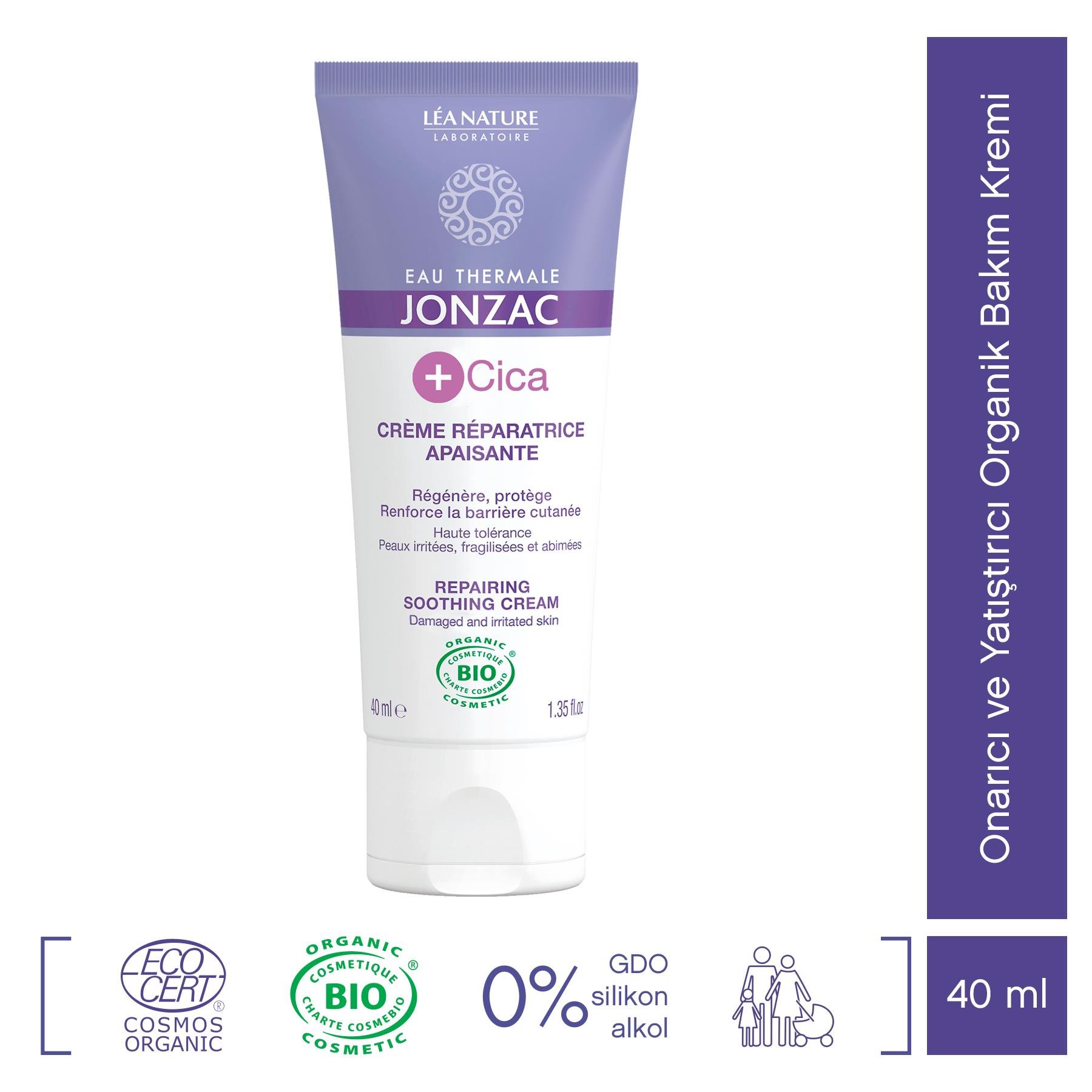 Cica Onarıcı ve Yatıştırıcı Organik Bakım Kremi 40ml