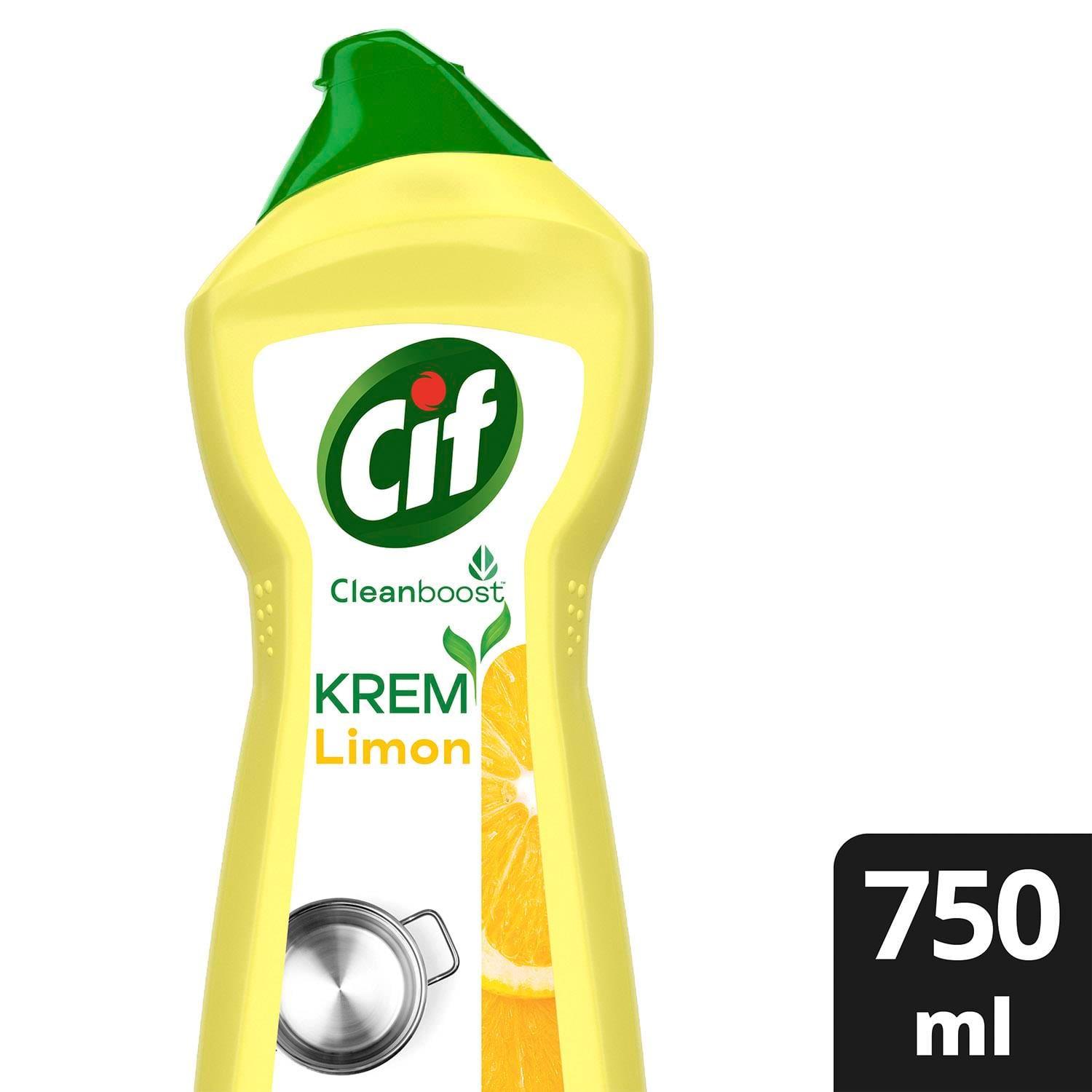 CIF KREM TEMİZLİK LİMON 750 ML