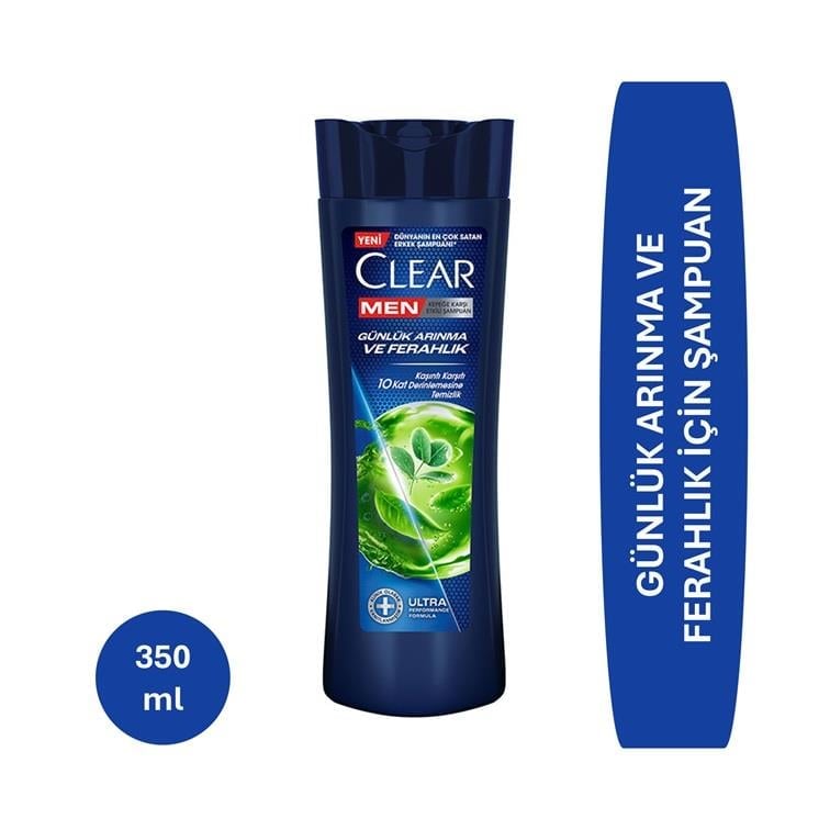 Clear Men Günlük Arınma ve Ferahlık Şampuan