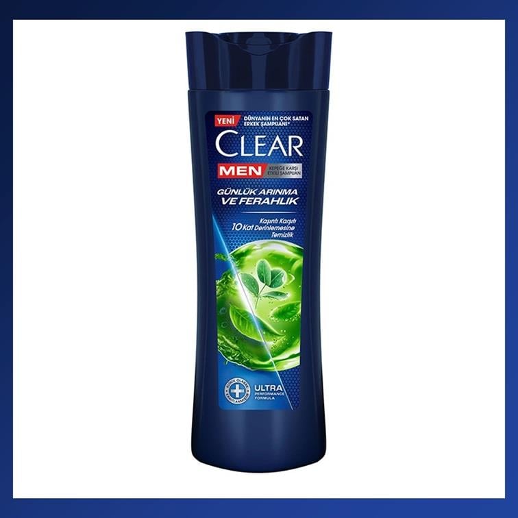 Clear Men Günlük Arınma ve Ferahlık Şampuan