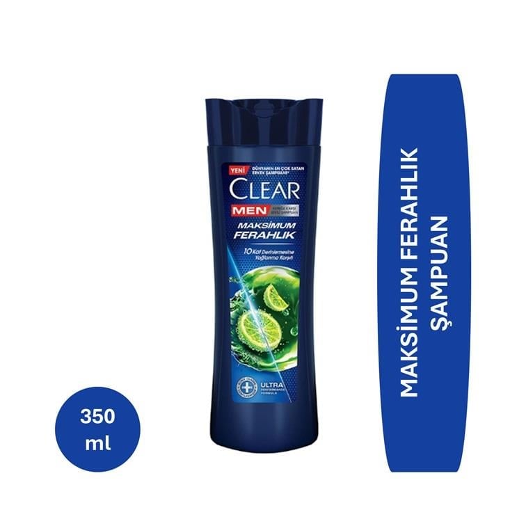 Clear Men Maksimum Ferahlık Şampuan