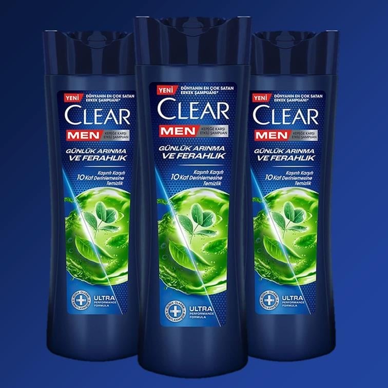Clear Men Maksimum Ferahlık Şampuan