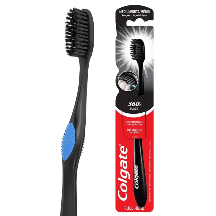Colgate 360 Siyah Tekli Diş Fırçası