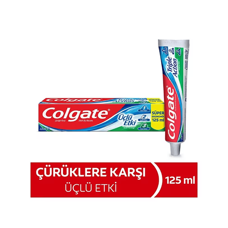 Colgate Diş Macunu 3 lü Etki 125 Ml