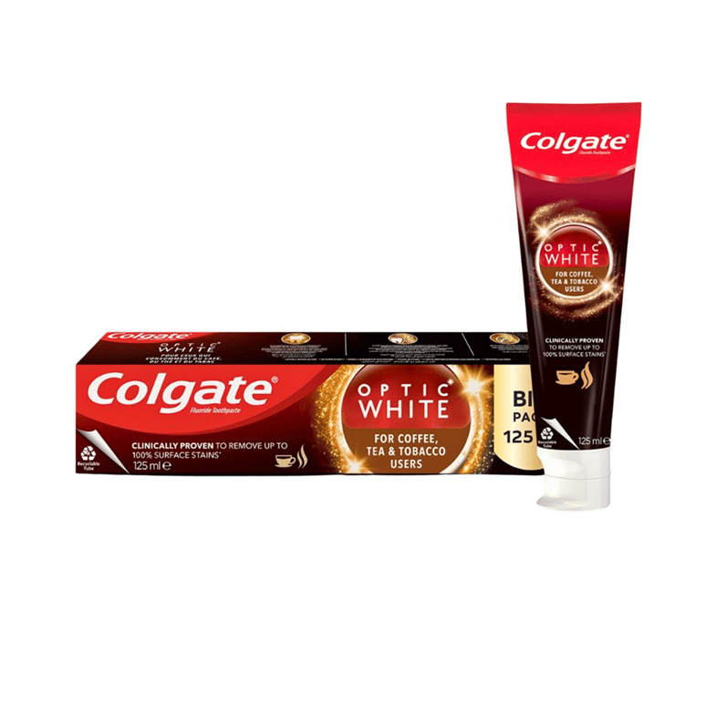 Colgate Optic White Diş Macunu /Kahve, Çay ve Tütün Kullananlar İçin 125 Ml