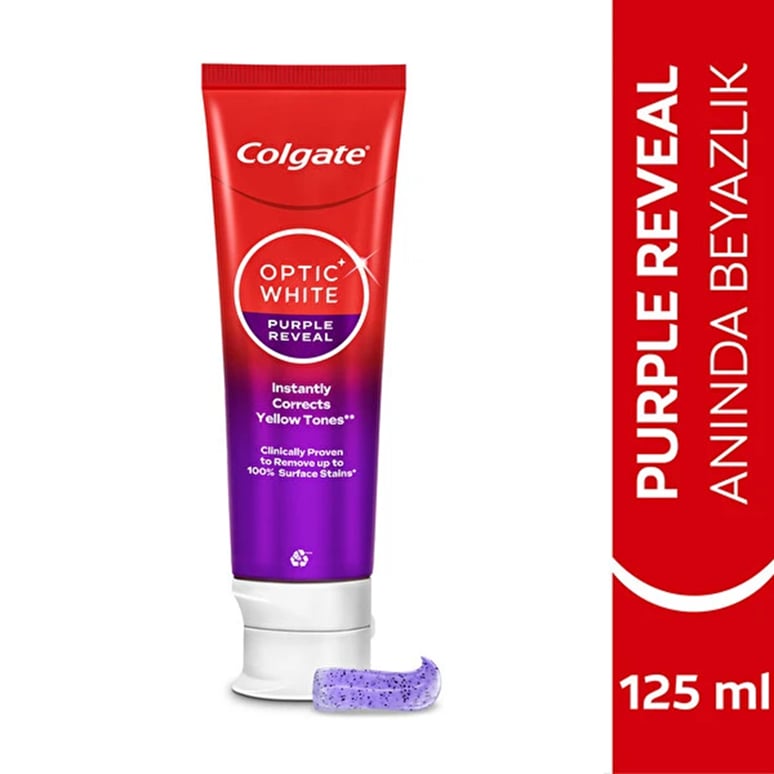 Colgate Optic White Purple Reveal 125 Ml