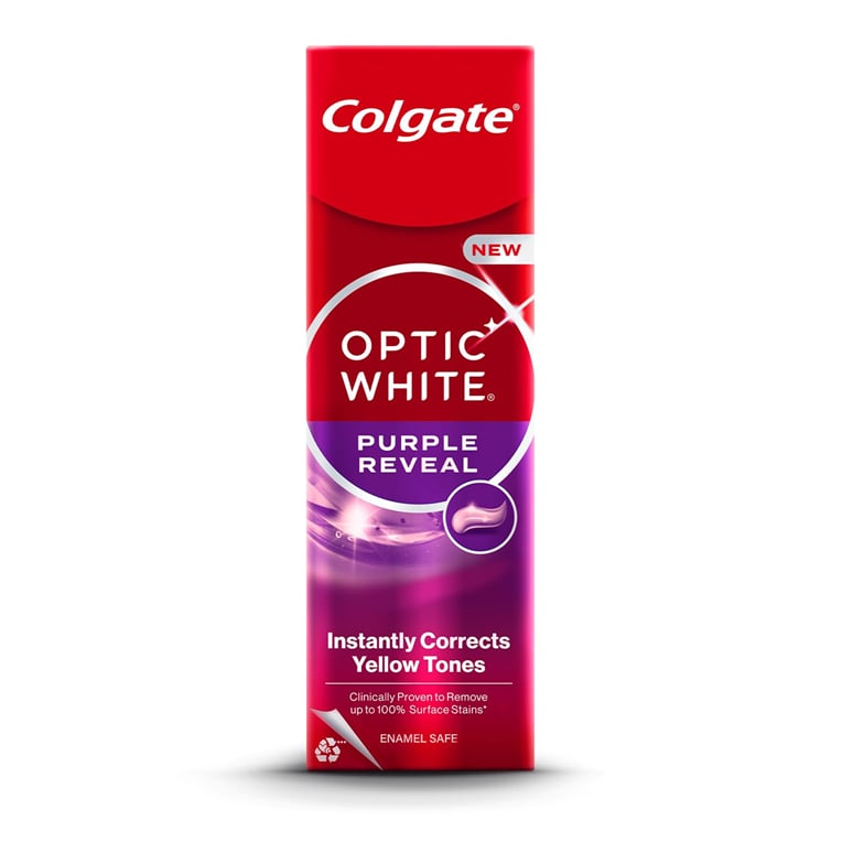 Colgate Optic White Purple Reveal 125 Ml