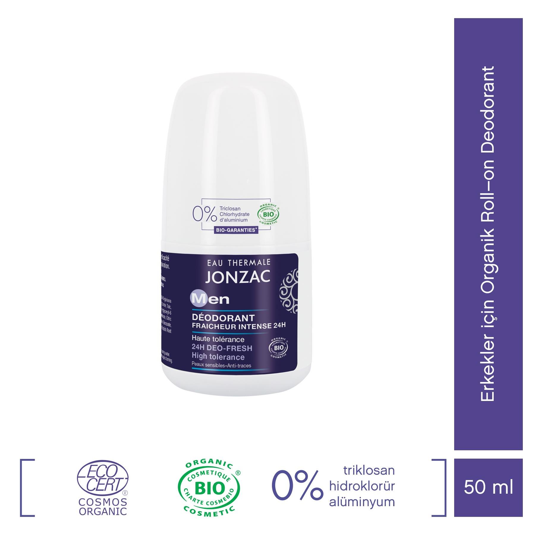 Deo Erkekler için Organik Roll–on Deodorant 50ml