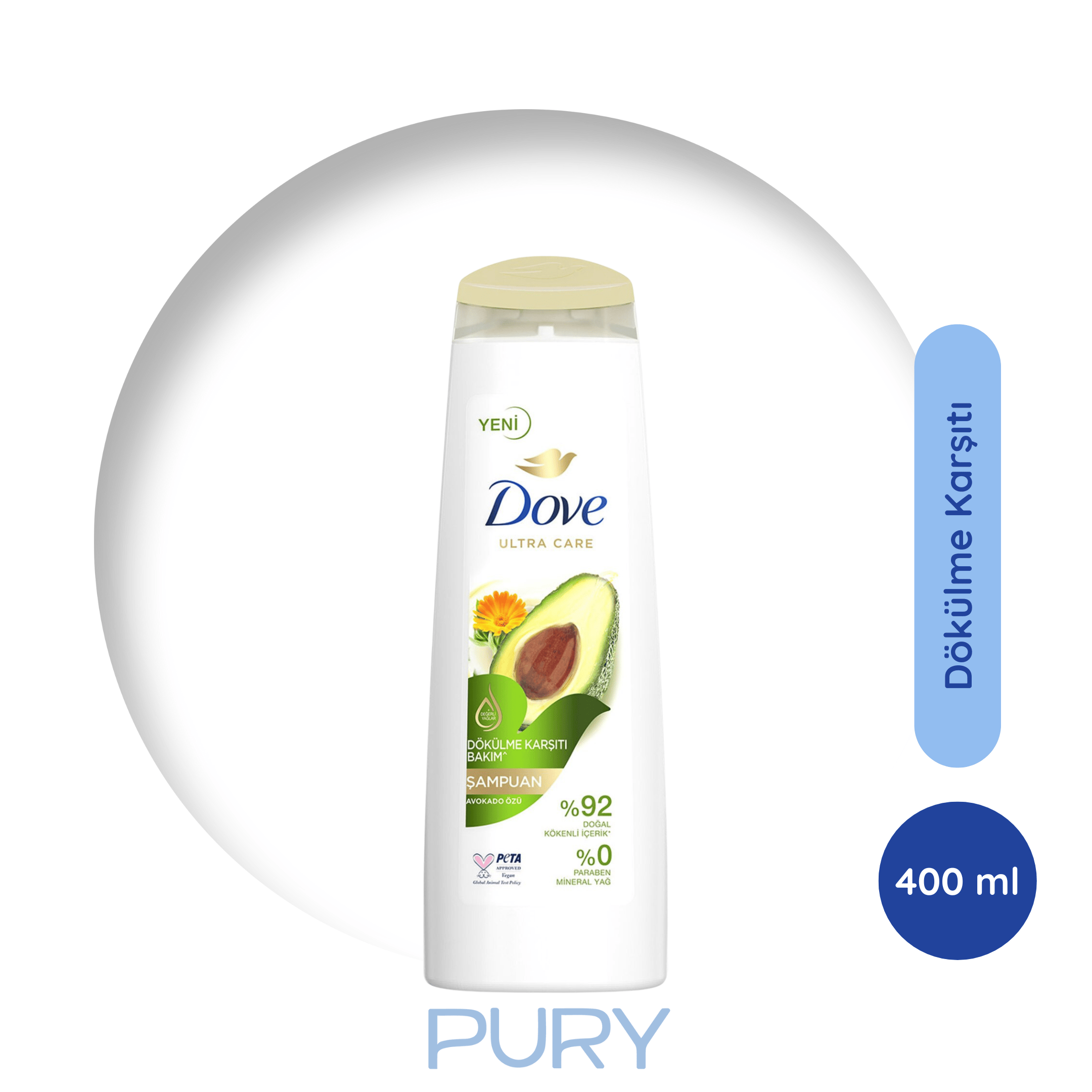 Dove Avakado Özü Şampuan