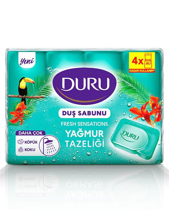 Duru Duş Sabunu Yağmur Ormanları 4'Lü