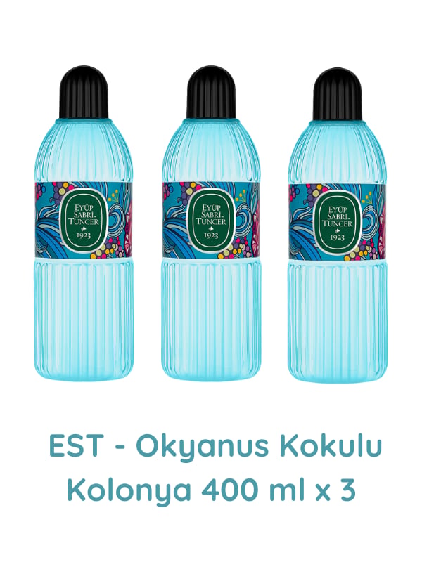 Eyüp Sabri Tuncer Okyanus Kolonyası Pet Şişe 400x3 3'Lü
