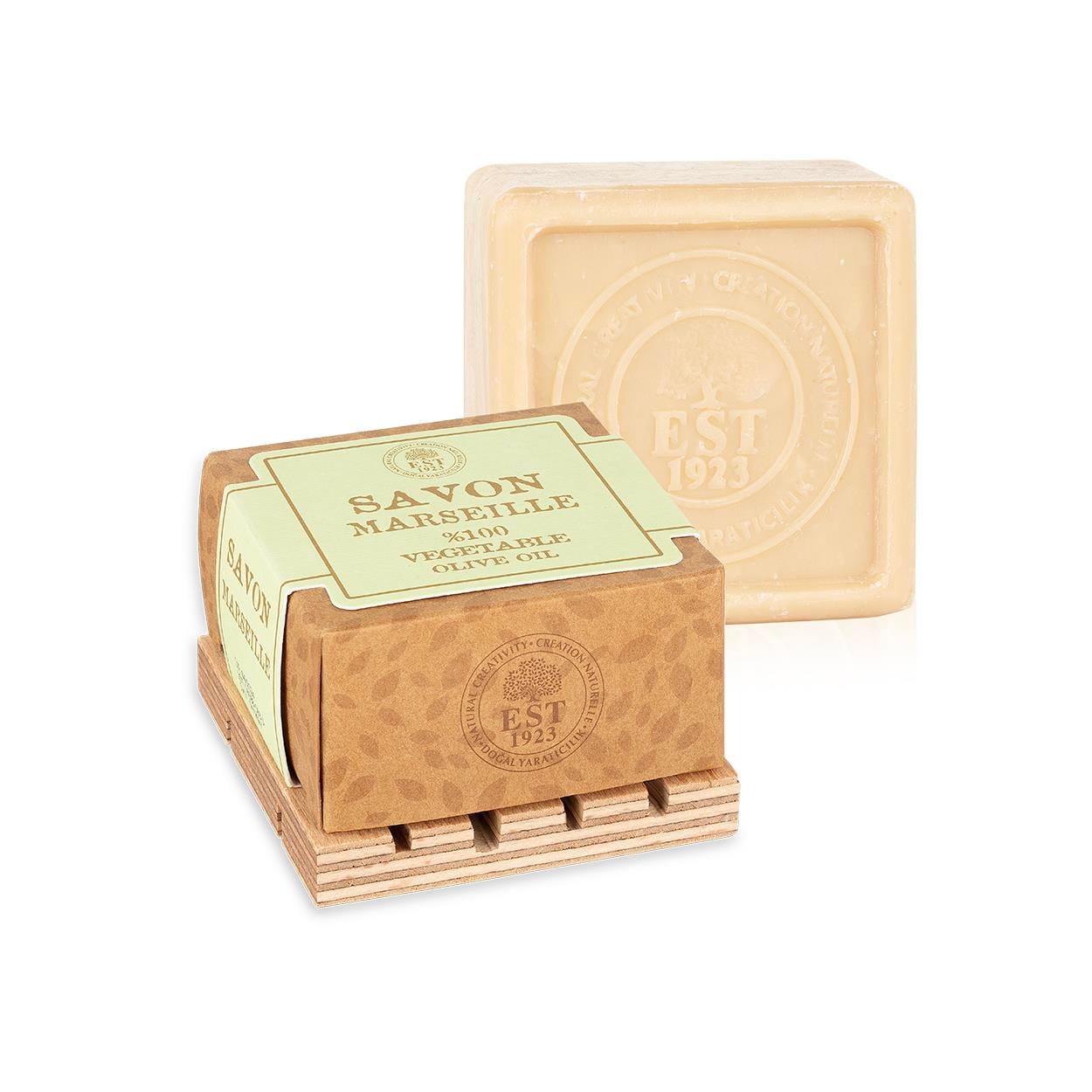 Eyüp Sabri Tuncer Savon De Marseille Bitkisel Zeytinyağlı Katı Sabun Klasik 150 gr