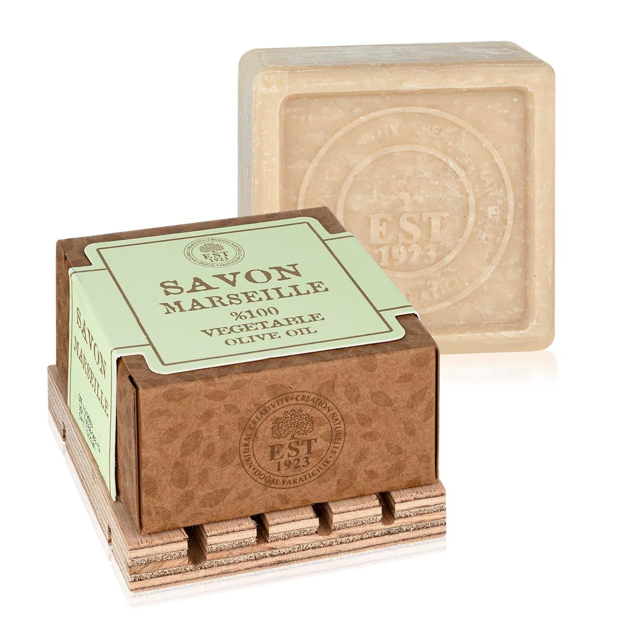Eyüp Sabri Tuncer Savon De Marseille Bitkisel Zeytinyağlı Katı Sabun Klasik 150 gr