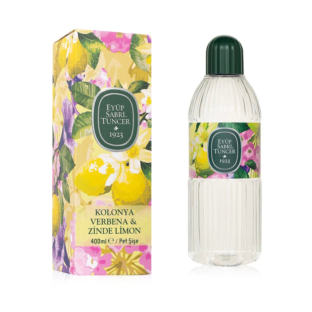 Eyüp Sabri Tuncer Verbena & Zinde Limon Kolonyası 400 ml - Pet Şişe