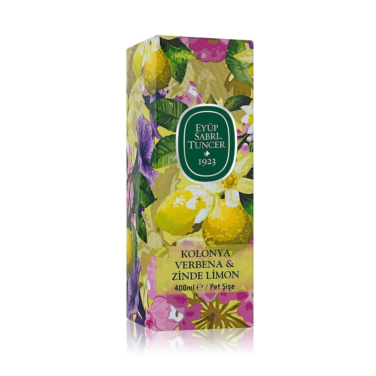 Eyüp Sabri Tuncer Verbena & Zinde Limon Kolonyası 400 ml - Pet Şişe