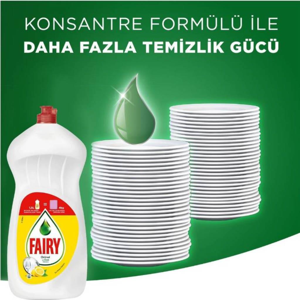 FAİRY LİMON 1500ML BULAŞIK DETERJANI